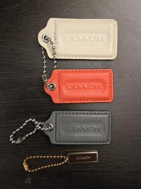 Coach Hang Tags Lot Of 4